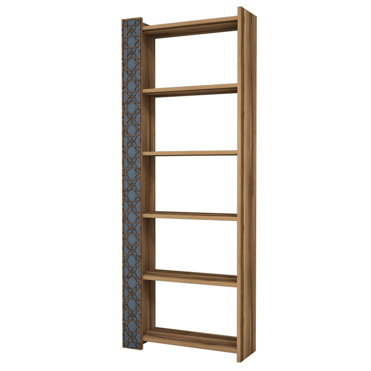Bibliotecă City, Diverse culori, 65x24x170 cm - Nuc - Chalcedony | SKU: 845HCT3608 | Bibliotecă City, 65x24x170 cm, varianta Nuc - Chalcedony, produs pentru amenajarea locuinței, disponibil online în România la CasaMob