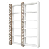 Bibliotecă City 2, Diverse culori, 125x24x170 cm - Alb | SKU: 845HCT3611 | Bibliotecă City 2, 125x24x170 cm, varianta Alb, produs pentru amenajarea locuinței, disponibil online în România la CasaMob