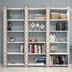Alb | SKU: 845HCT3617 | Bibliotecă City 3, 185x24x170 cm, varianta Alb, produs pentru amenajarea locuinței, disponibil online în România la CasaMob