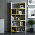 Alb - Galben | SKU: 845HCT3628 | Bibliotecă Box, 80x22x170 cm, varianta Alb - Galben, produs pentru amenajarea locuinței, disponibil online în România la CasaMob