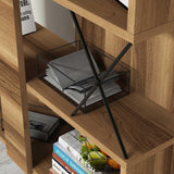 Bibliotecă Extra, Diverse culori, 90x22x167 cm - Nuc | SKU: 845HCT3632 | Bibliotecă Extra, 90x22x167 cm, varianta Nuc, produs pentru amenajarea locuinței, disponibil online în România la CasaMob