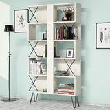 Bibliotecă Extra, Diverse culori, 90x22x167 cm - Crem | SKU: 845HCT3633 | Bibliotecă Extra, 90x22x167 cm, varianta Crem, produs pentru amenajarea locuinței, disponibil online în România la CasaMob