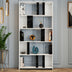 Bibliotecă Lima - White, Black Marble, Alb - Negru, 90x20x180 cm, SKU 845HCT3636, imagine 2