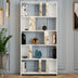 Bibliotecă Lima Marble, Alb, 90x20x180 cm, SKU 845HCT3638, imagine 2