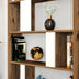 Nuc - Alb | SKU: 845HCT3642 | Bibliotecă Lima, 90x20x180 cm, varianta Nuc - Alb, produs pentru amenajarea locuinței, disponibil online în România la CasaMob