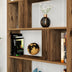 Nuc | SKU: 845HCT3643 | Bibliotecă Lima, 90x20x180 cm, varianta Nuc, produs pentru amenajarea locuinței, disponibil online în România la CasaMob