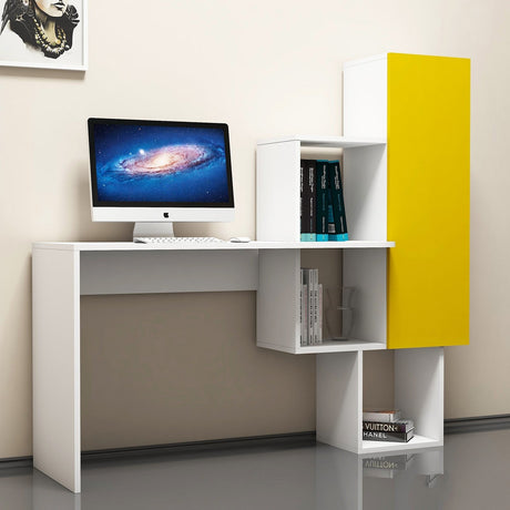 Birou Açelya, Diverse culori, 145x45x75 cm