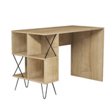 Birou Extra cu rafturi,  120 x 79 x 60 cm - Stejar, SKU 845HCT3818