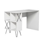Birou Extra cu rafturi,  120 x 79 x 60 cm - Alb, SKU 845HCT3818