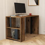 Birou Lima, Diverse culori, 120x60x75 cm - Nuc - Antracit | SKU: 845HCT3839 | Birou Lima, 120x60x75 cm, varianta Nuc - Antracit, produs pentru amenajarea locuinței, disponibil online în România la CasaMob