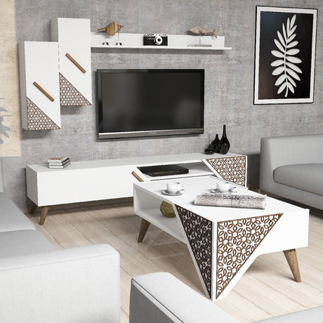 Set mobilă pentru sufragerie Beril, Diverse culori, 180x37x40 cm