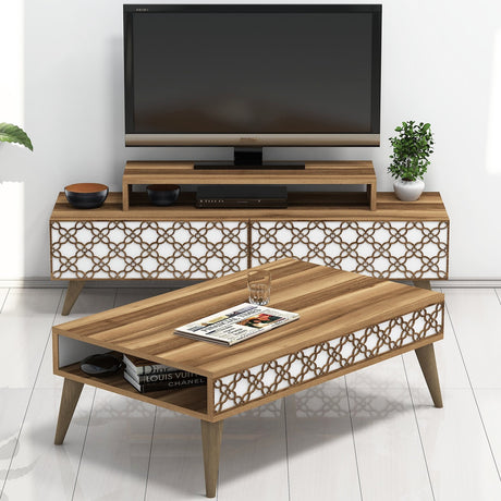 Set mobilă pentru sufragerie City, Diverse culori, 140x42x49 cm
