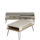 Set mobilă pentru sufragerie Ekol, Diverse culori, 145x37x45 cm - Crem | SKU: 845HCT5212 | Set mobilă pentru sufragerie Ekol, 145x37x45 cm, varianta Crem, produs pentru amenajarea locuinței, disponibil online în România la CasaMob