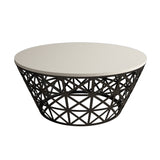 Măsuță de cafea Stil Metal Ferforje, Diverse culori, Diverse configurații, Diverse dimensiuni - Crem - Negru - 90x38x90 cm - Standard | SKU: 845HCT5226 | Măsuță de cafea Stil Metal Ferforje, varianta Crem - Negru - 90x38x90 cm - Standard, produs pentru amenajarea locuinței, disponibil online în România la CasaMob
