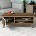 Nuc - Alb | SKU: 845HCT5241 | Set mobilă pentru sufragerie Inci, 160x35x56 cm, varianta Nuc - Alb, produs pentru amenajarea locuinței, disponibil online în România la CasaMob