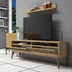 Stejar | SKU: 845HCT5257 | Set mobilă pentru sufragerie Line, 150x30x50 cm, varianta Stejar, produs pentru amenajarea locuinței, disponibil online în România la CasaMob