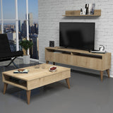 Set mobilă pentru sufragerie Best, Diverse culori, 150x30x50 cm - Stejar | SKU: 845HCT5261 | Set mobilă pentru sufragerie Best, 150x30x50 cm, varianta Stejar, produs pentru amenajarea locuinței, disponibil online în România la CasaMob