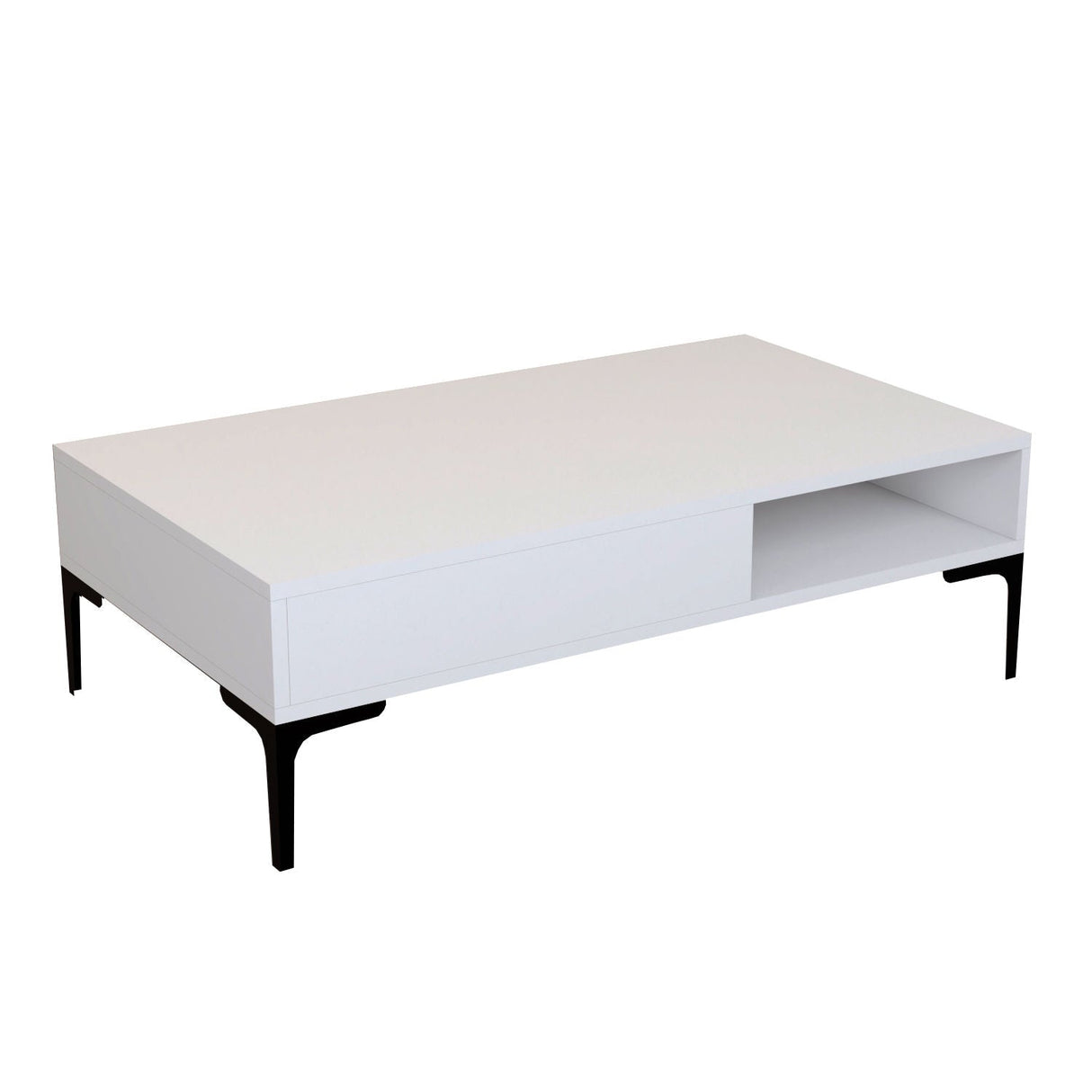 Măsuță de cafea Istanbul, Diverse culori, 105x60x33 cm - Alb | SKU: 845HCT5271 | Măsuță de cafea Istanbul, 105x60x33 cm, varianta Alb, produs pentru amenajarea locuinței, disponibil online în România la CasaMob