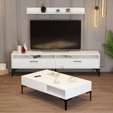 Set mobilă pentru sufragerie Istanbul, Diverse culori, 180x35x47 cm - Alb | SKU: 845HCT5278 | Set mobilă pentru sufragerie Istanbul, 180x35x47 cm, varianta Alb, produs pentru amenajarea locuinței, disponibil online în România la CasaMob