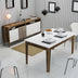 Set mobilă pentru sufragerie Milan 522, Nuc - Alb, 180x35x78.6 cm, SKU 845HCT5280, imagine 1