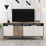Consolă Milan Console, Nuc, 35x79x180 cm - Crema de nuca, SKU 845HCT5316