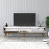 Comodă TV Valensiya, Nuc - Alb, 180x45x35 cm, SKU 845HCT5350, imagine 2