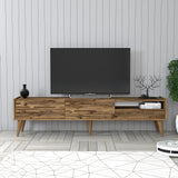 Comodă TV Valensiya, Nuc, 180x45x35 cm