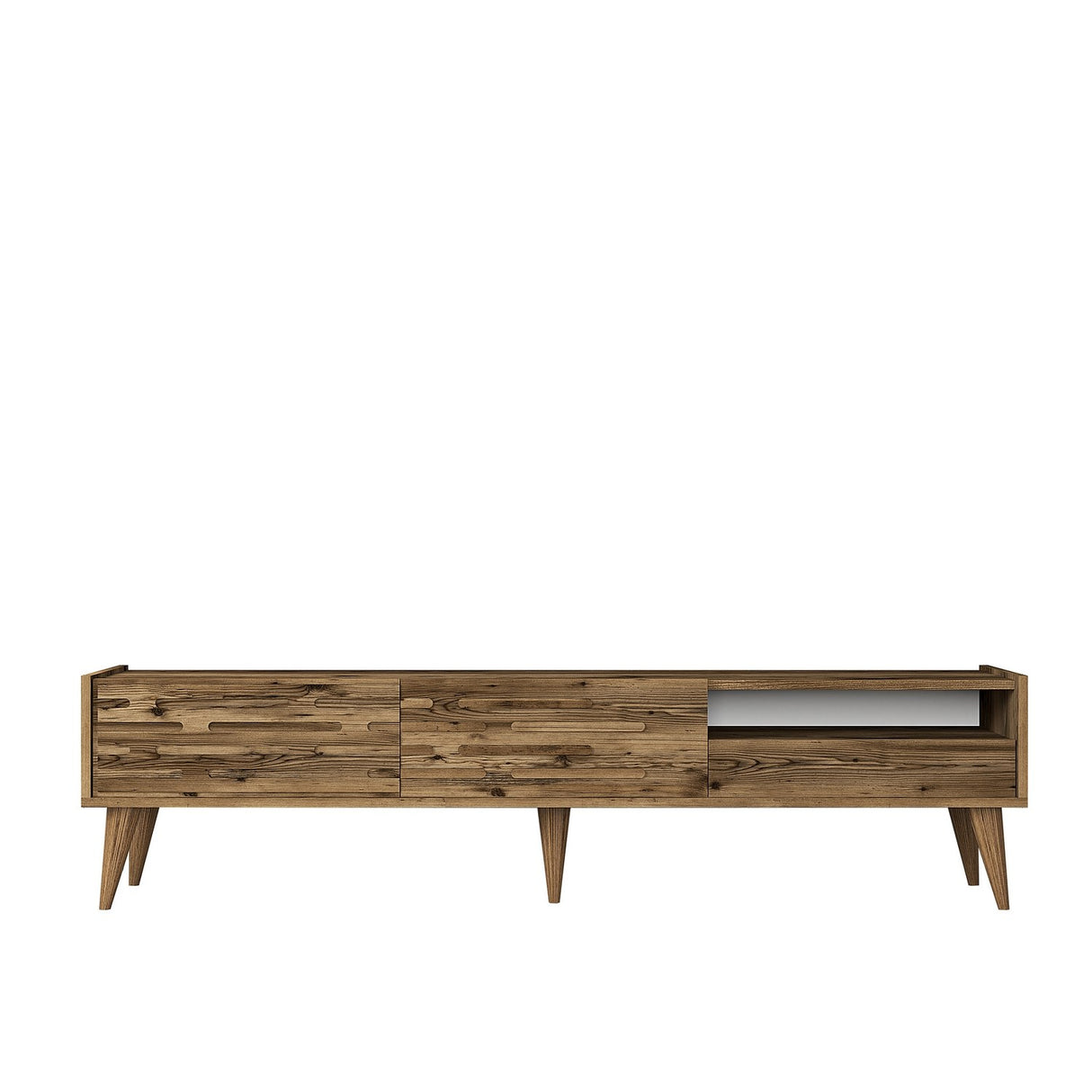 Comodă TV Valensiya, Nuc, 180x45x35 cm