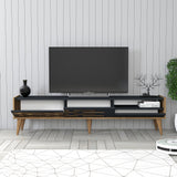 Set mobilă pentru sufragerie Valensiya, Diverse culori, 180x45x35 cm - Nuc - Antracit | SKU: 845HCT5363 | Set mobilă pentru sufragerie Valensiya, 180x45x35 cm, varianta Nuc - Antracit, produs pentru amenajarea locuinței, disponibil online în România la CasaMob