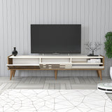 Set mobilă pentru sufragerie Valensiya, Diverse culori, 180x45x35 cm - Nuc - Crem | SKU: 845HCT5367 | Set mobilă pentru sufragerie Valensiya, 180x45x35 cm, varianta Nuc - Crem, produs pentru amenajarea locuinței, disponibil online în România la CasaMob