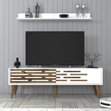 Comodă TV Valensiya 140, Diverse culori, 140x45x35 cm - Alb | SKU: 845HCT5390 | Comodă TV Valensiya 140, 140x45x35 cm, varianta Alb, produs pentru amenajarea locuinței, disponibil online în România la CasaMob