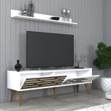 Comodă TV Valensiya 140, Diverse culori, 140x45x35 cm - Alb | SKU: 845HCT5390 | Comodă TV Valensiya 140, 140x45x35 cm, varianta Alb, produs pentru amenajarea locuinței, disponibil online în România la CasaMob