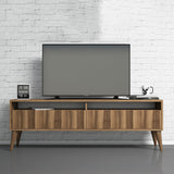 Comodă TV Best 2, Diverse culori, 150x50x30 cm - Nuc | SKU: 845HCT5507 | Comodă TV Best 2, 150x50x30 cm, varianta Nuc, produs pentru amenajarea locuinței, disponibil online în România la CasaMob