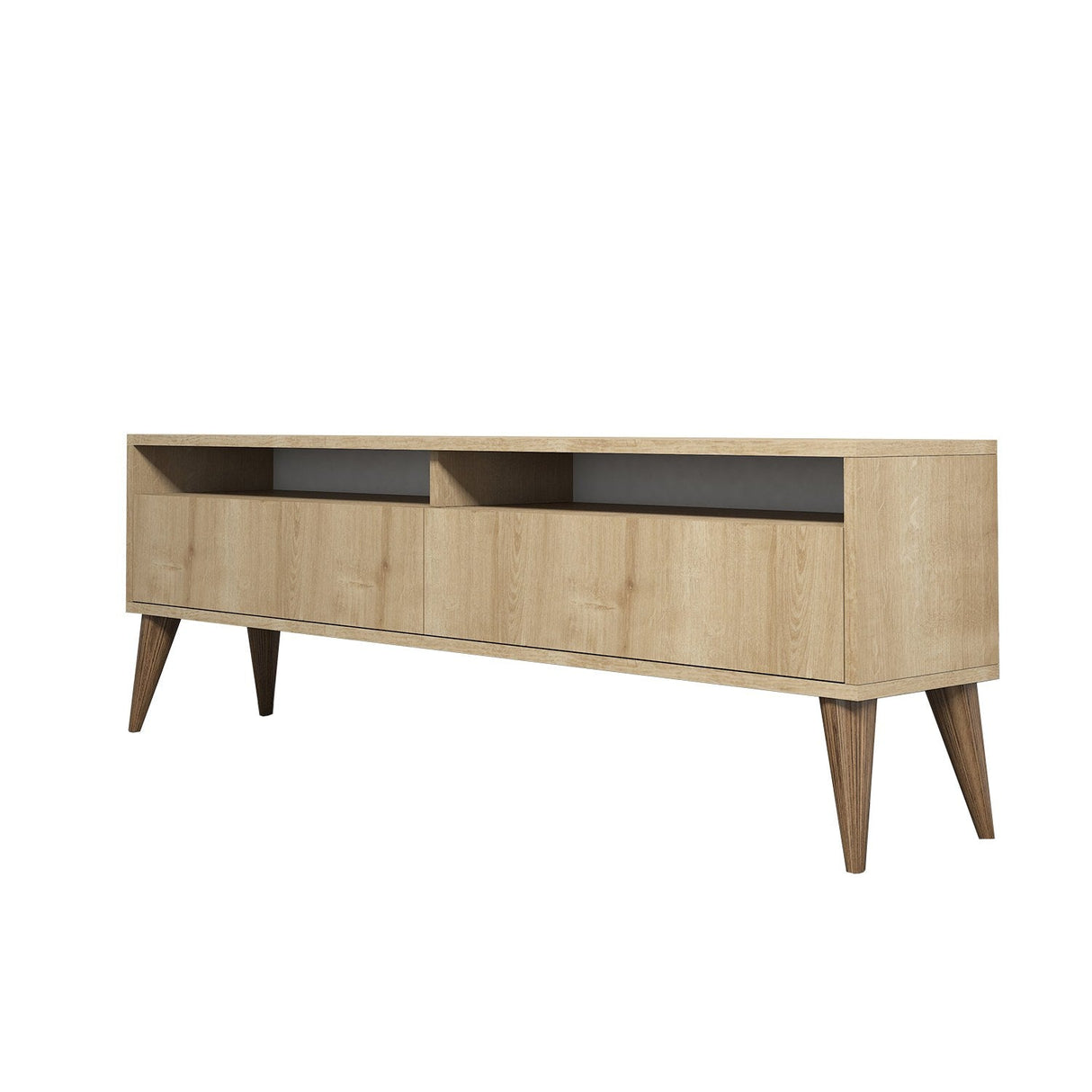 Comodă TV Best 2, Diverse culori, 150x50x30 cm - Stejar | SKU: 845HCT5510 | Comodă TV Best 2, 150x50x30 cm, varianta Stejar, produs pentru amenajarea locuinței, disponibil online în România la CasaMob