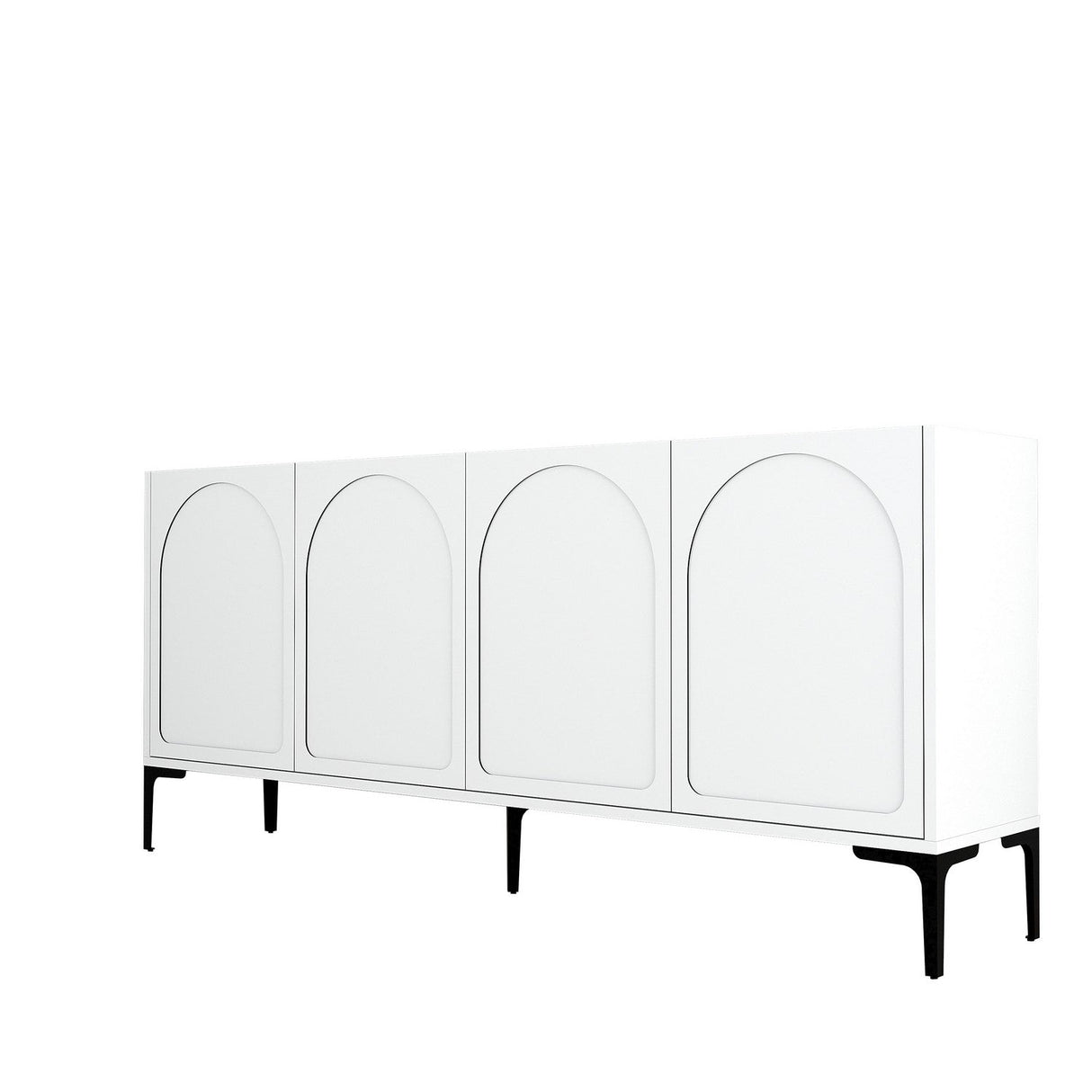 Mobilier Lyon 79 180x35 - White Black, SKU 845HCT5530