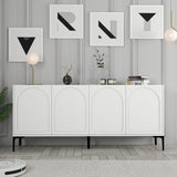 Mobilier Lyon 79 180x35 - White Black, SKU 845HCT5530