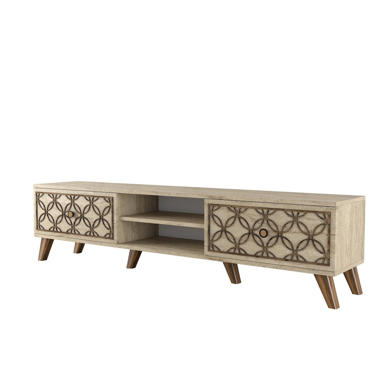 Comodă TV Class, Diverse culori, Diverse dimensiuni - Travertin - 180x37x44 cm | SKU: 845HCT5599 | Comodă TV Class, varianta Travertin - 180x37x44 cm, produs pentru amenajarea locuinței, disponibil online în România la CasaMob