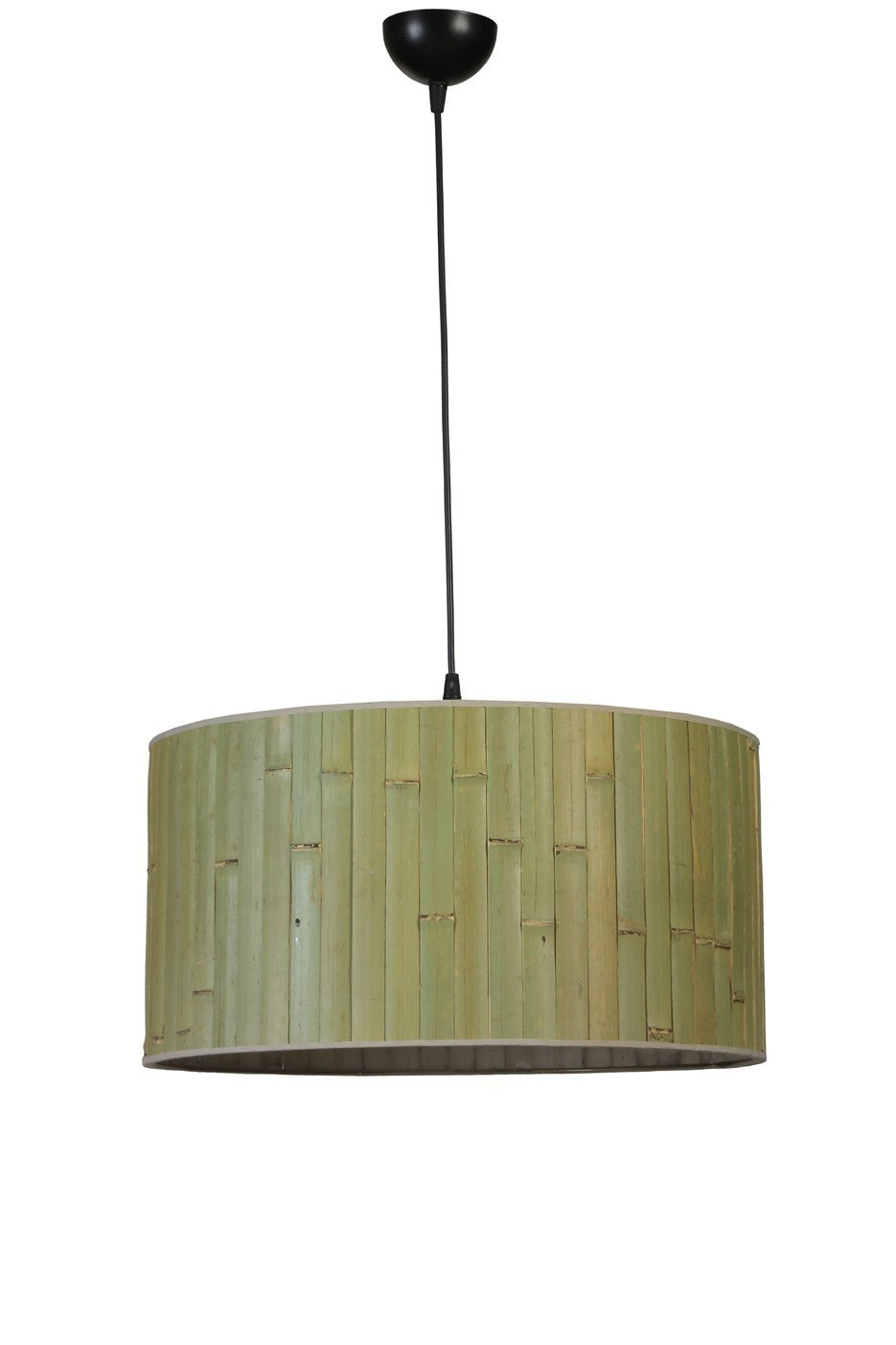 Lustră 8851-1, Verde - Negru, Ø45x70 cm