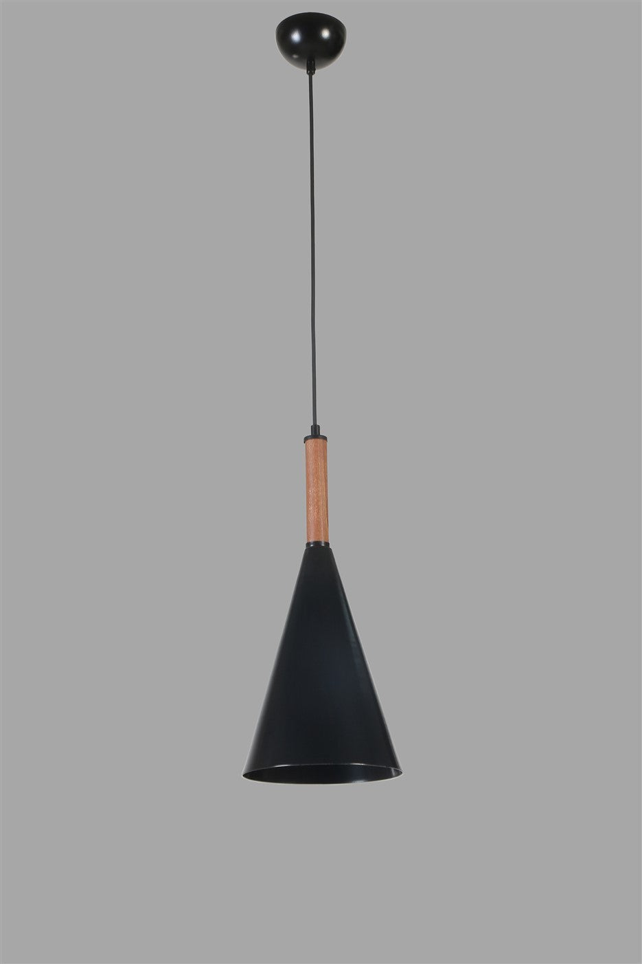 Lustră 8800-1, Negru, Ø20x70 cm