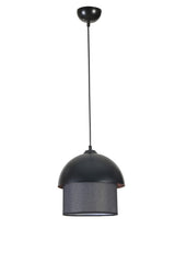 Lustră 8801-1, Negru, Ø25x70 cm