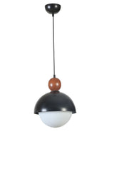 Lustră 8801-8, Negru - Alb, Ø25x70 cm