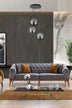Lustra Ring Chandelier, Negru, SKU 846STL2840