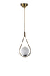 Lustră 8494-1, Alb - Copper, Ø20x70 cm, SKU 846STL2866, imagine 1