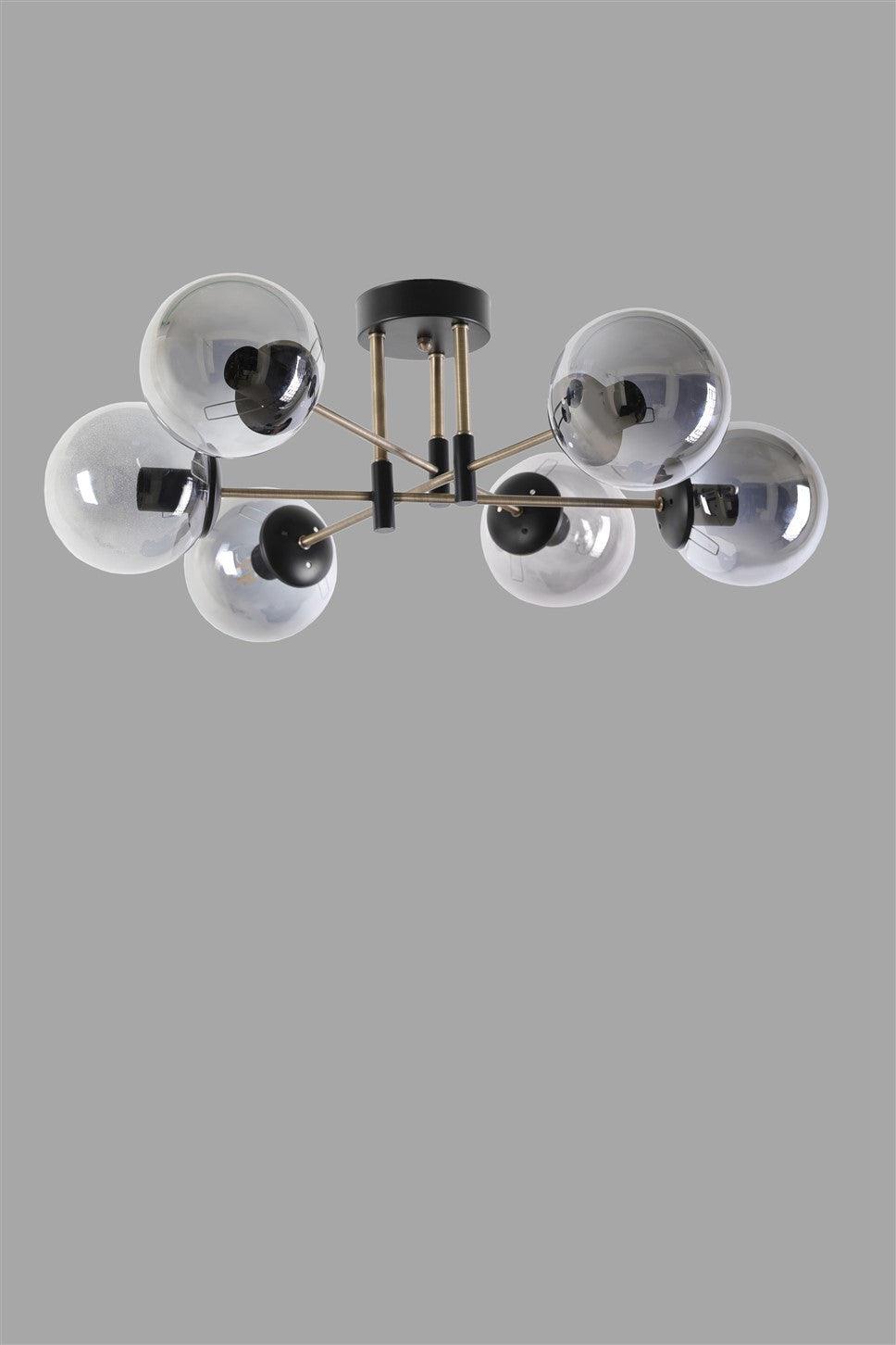 Lustra Venus Chandelier - Fumul Negru, SKU 846STL2940