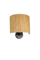 Aplică de perete 8858-8, Stejar - Negru