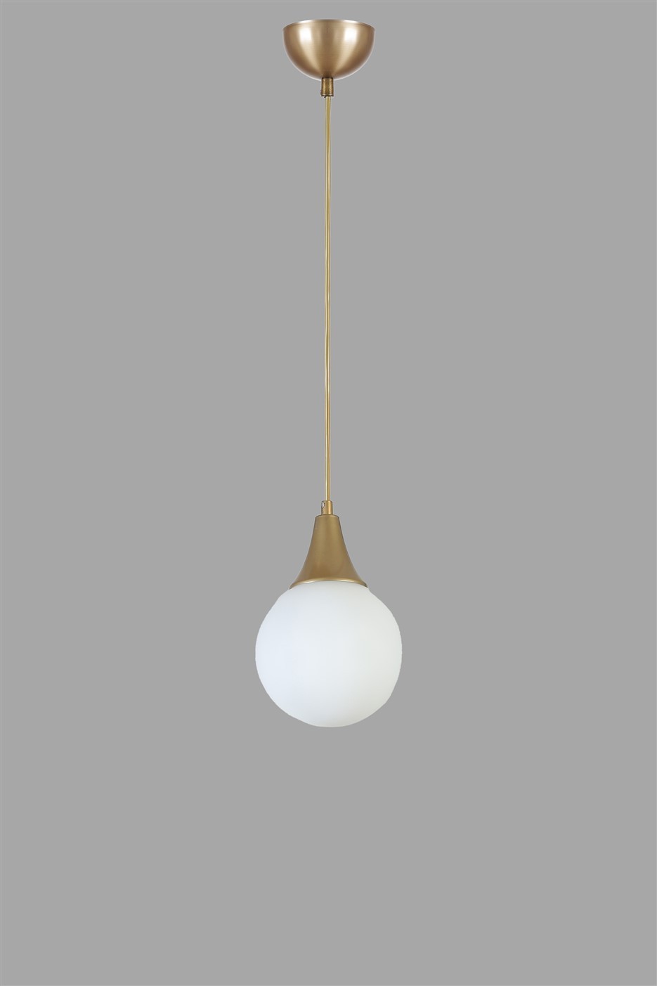 Lustră 8810-1, Alb - Auriu, Ø15x70 cm, SKU 846STL5167, imagine 4