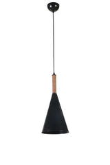 Lustră 8800-1, Negru, Ø20x70 cm
