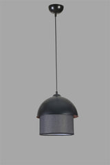 Lustră 8801-1, Negru, Ø25x70 cm