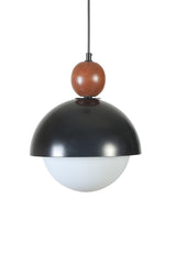 Lustră 8801-8, Negru - Alb, Ø25x70 cm
