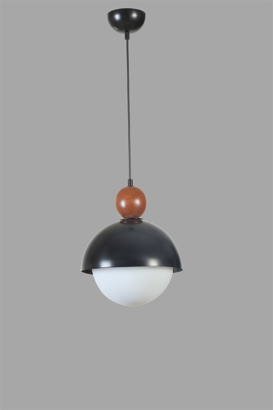 Lustră 8801-8, Negru - Alb, Ø25x70 cm